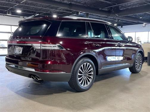 red 2020 Lincoln Aviator Reserve AWD