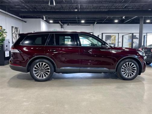 red 2020 Lincoln Aviator Reserve AWD