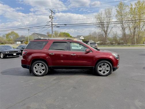 Crimson Red Tintcoat 2017 GMC Acadia SLT-2