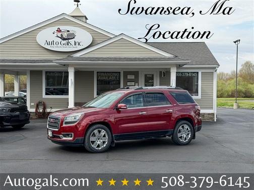 Crimson Red Tintcoat 2017 GMC Acadia SLT-2