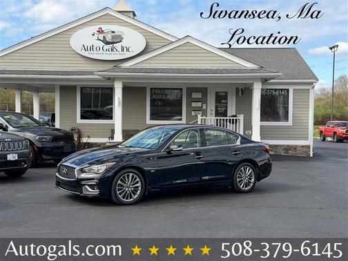 Black Obsidian 2018 INFINITI Q50 3.0t LUXE