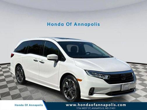 Platinum White Pearl 2024 Honda Odyssey Elite