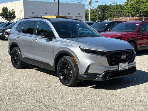 Silver 2023 Honda CR-V Hybrid Sport