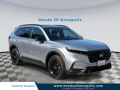 Silver 2023 Honda CR-V Hybrid Sport