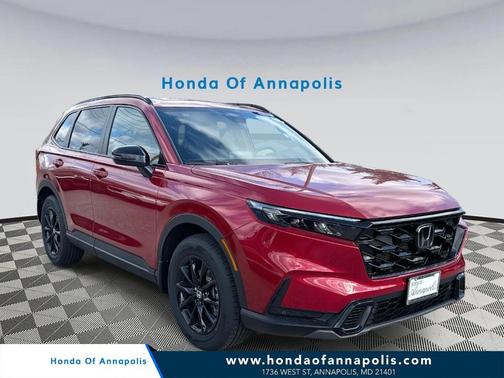 Radiant Red Metallic 2026 Honda CR-V Hybrid Sport-L
