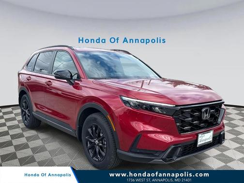Radiant Red Metallic 2026 Honda CR-V Hybrid Sport-L