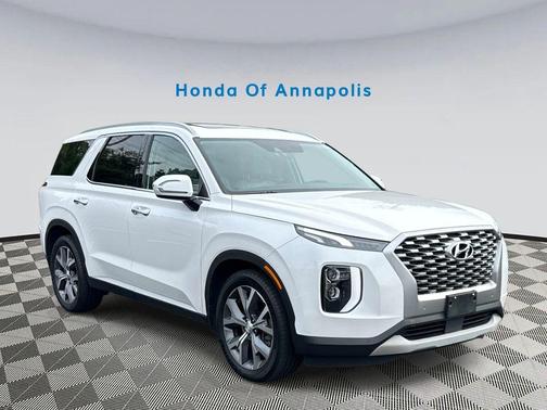 Hyper White 2021 Hyundai PALISADE SEL