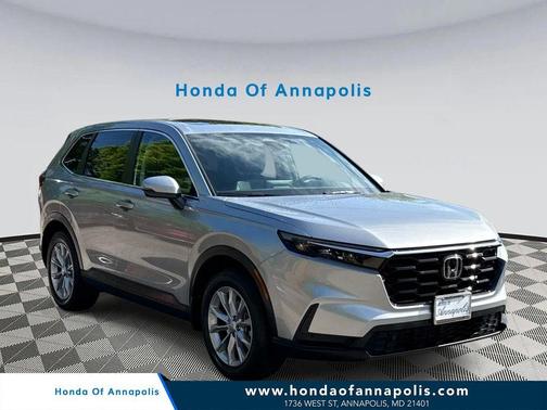 Lunar Silver Metallic 2024 Honda CR-V EX-L