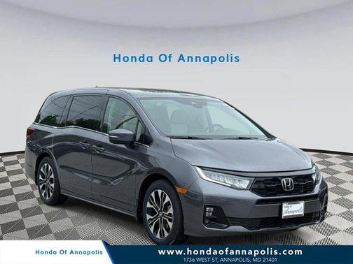 Modern Steel Metallic 2026 Honda Odyssey Elite