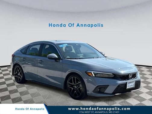 Sonic Blue 2024 Honda Civic Sport Touring