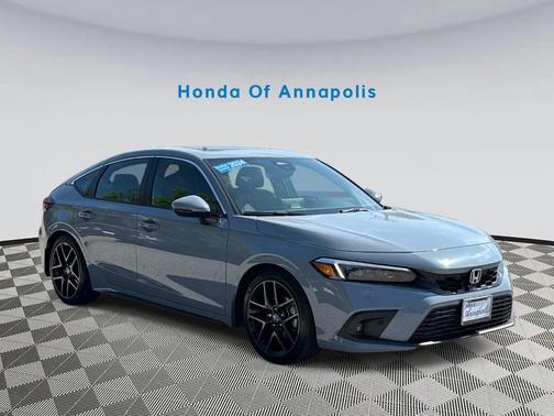 Sonic Blue 2024 Honda Civic Sport Touring