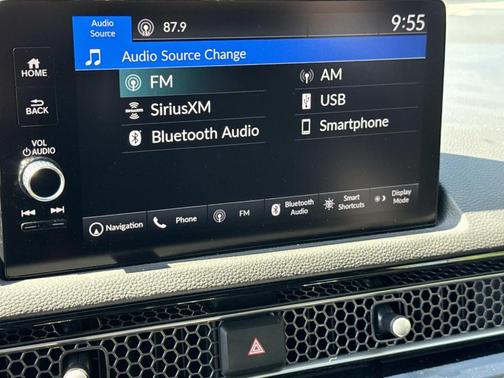 Sonic Blue 2024 Honda Civic Sport Touring