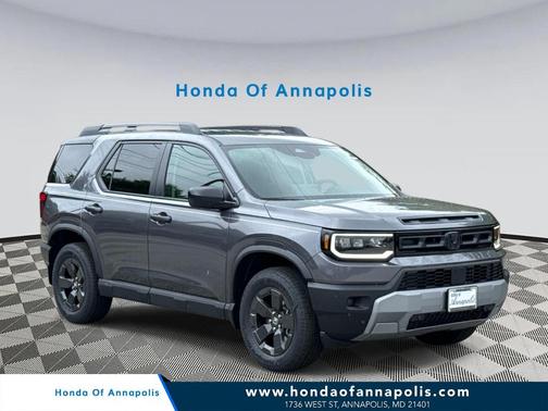Modern Steel Metallic 2026 Honda Passport RTL Towing