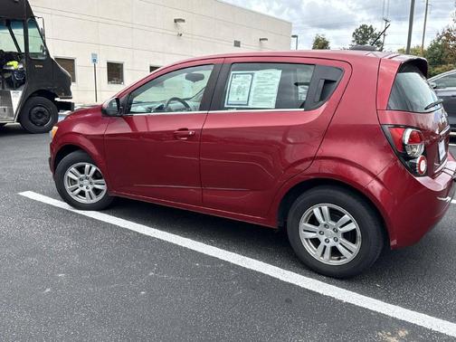 Crystal Red Tintcoat 2016 Chevrolet Sonic LT