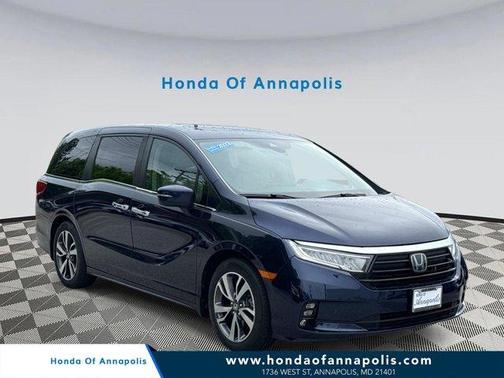 Obsidian Blue Pearl 2023 Honda Odyssey Touring