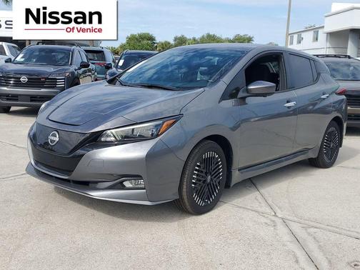 Gun Metallic 2025 Nissan Leaf SV PLUS