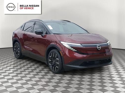 2t Red Blk Roof 2026 Nissan Leaf PLATINUM+