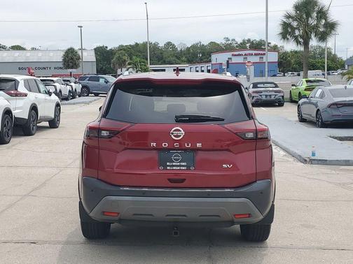 Scarlet Ember 2021 Nissan Rogue SV