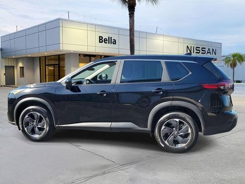 Black 2025 Nissan Rogue SV