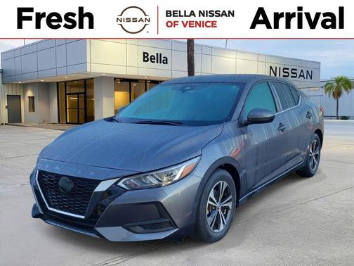 Gun Metallic 2022 Nissan Sentra SV