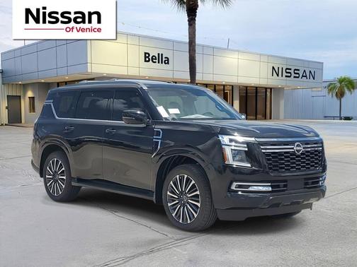 Black 2025 Nissan Armada Platinum Reserve