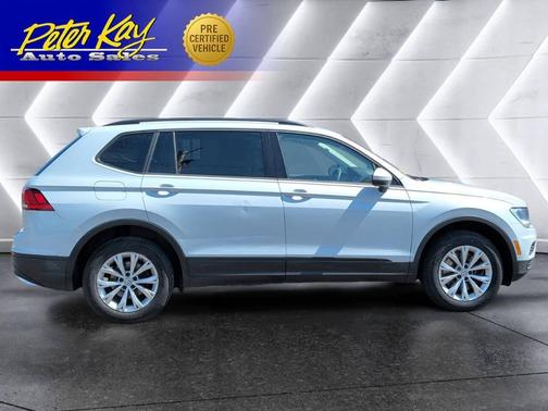 White Silver Metallic 2019 Volkswagen Tiguan 2.0T S