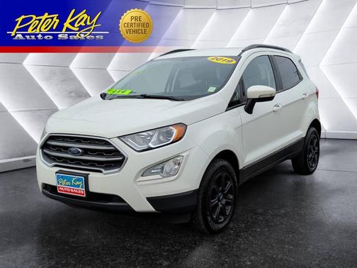 Diamond White 2019 Ford EcoSport SE