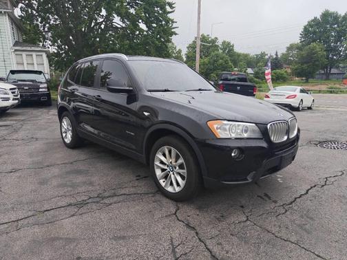 Black Sapphire Metallic 2013 BMW X3 xDrive28i