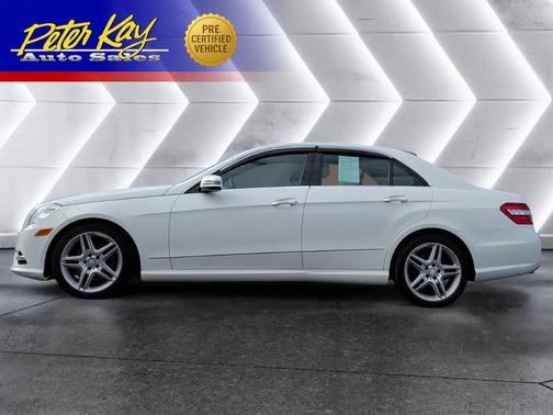 Polar White 2013 Mercedes-Benz E-Class E 350 4MATIC