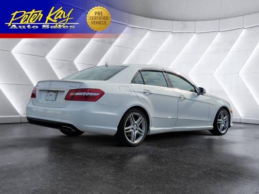 Polar White 2013 Mercedes-Benz E-Class E 350 4MATIC