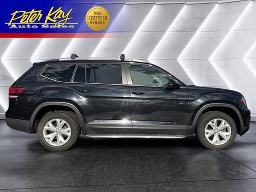 Deep Black Pearl Effect 2018 Volkswagen Atlas 3.6L S