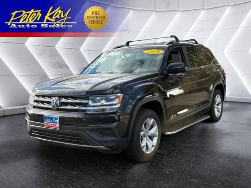 Deep Black Pearl Effect 2018 Volkswagen Atlas 3.6L S