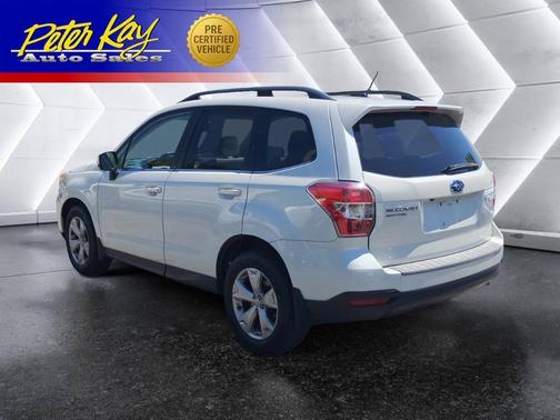 Satin White Pearl 2014 Subaru Forester 2.5i Limited