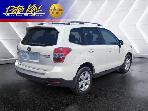 Satin White Pearl 2014 Subaru Forester 2.5i Limited