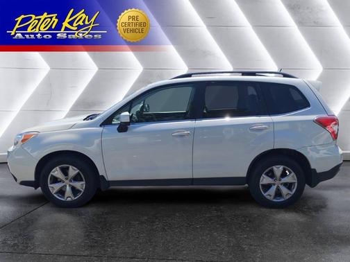 Satin White Pearl 2014 Subaru Forester 2.5i Limited