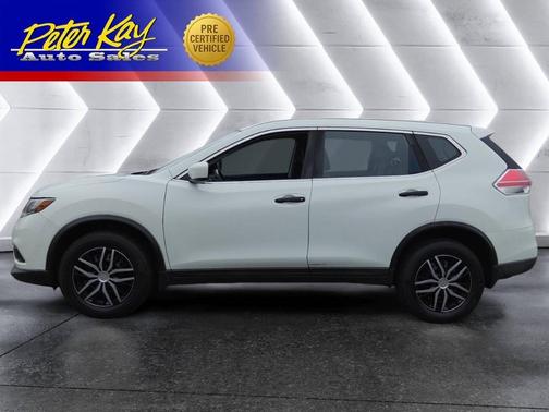 Glacier White 2016 Nissan Rogue S