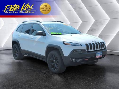 Bright White Clearcoat 2014 Jeep Cherokee Trailhawk
