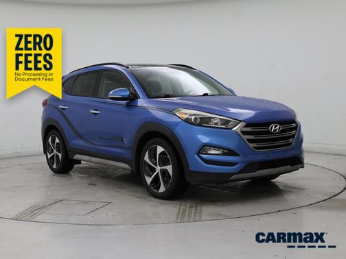 Blue 2018 Hyundai TUCSON Limited