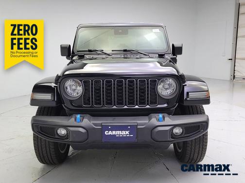Black 2024 Jeep Wrangler 4xe Sport S