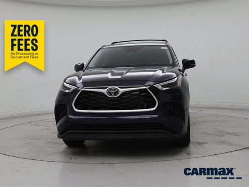 Blue 2022 Toyota Highlander L