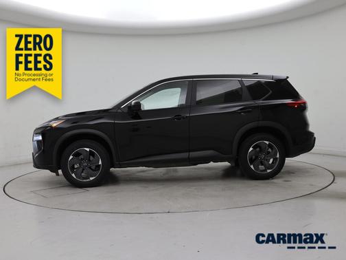 Black 2025 Nissan Rogue SV