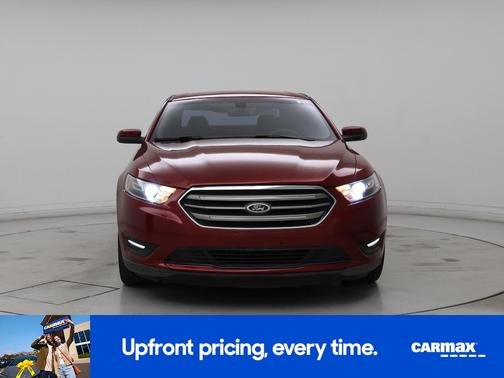 Red 2014 Ford Taurus SEL