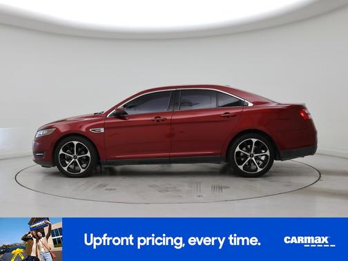 Red 2014 Ford Taurus SEL