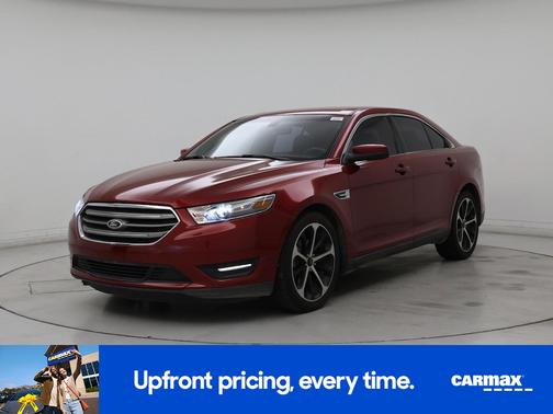 Red 2014 Ford Taurus SEL