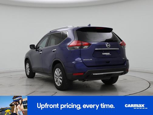 Blue 2017 Nissan Rogue SV