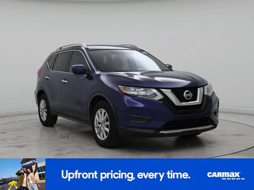 Blue 2017 Nissan Rogue SV