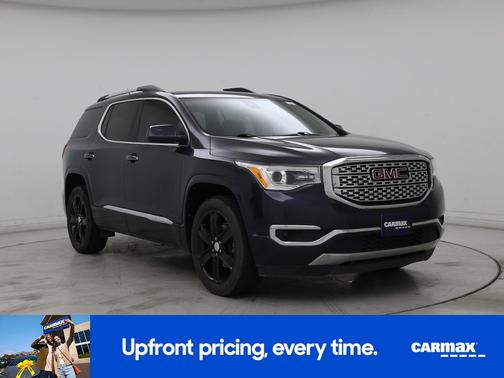 Blue 2018 GMC Acadia Denali