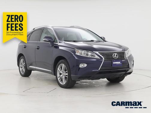Blue 2015 Lexus RX 350