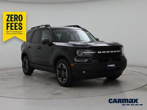 Black 2025 Ford Bronco Sport Outer Banks