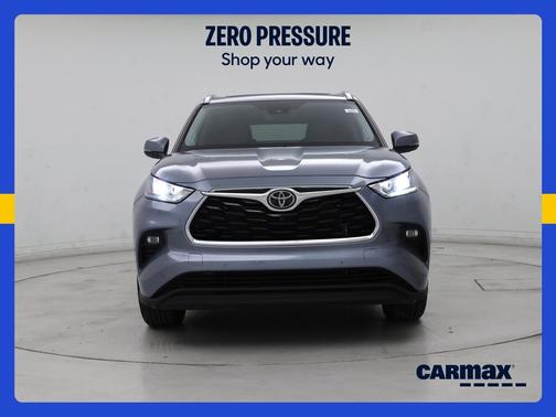 Blue 2022 Toyota Highlander Limited